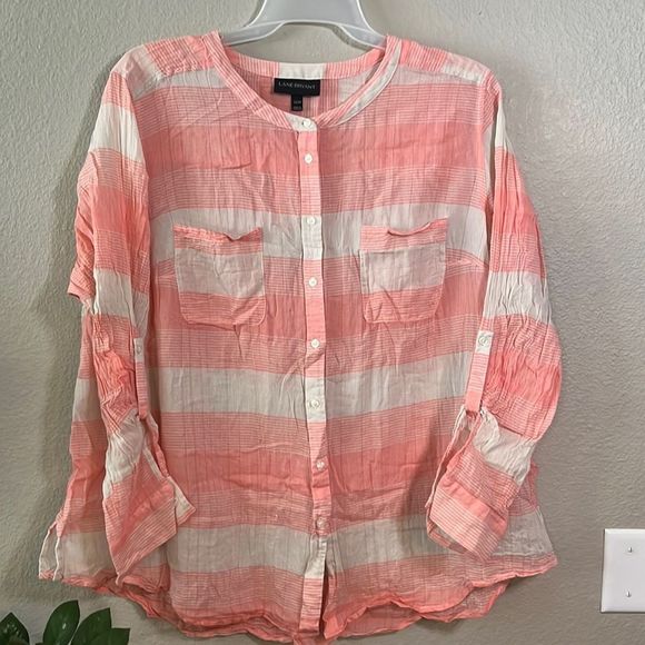 Lane Bryant Tops Lane Bryant2224 Button Down Shirt Poshmark